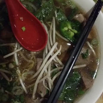Pho 79 - Noodle soup with round steak and meatballs - Vietnamese Near Me - Virginia Beach, Virginia