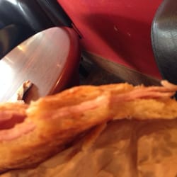 Gloria Jeans - Toasted croissant, 5.75. Okay if you like squashed croissants.