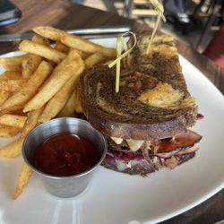 Reuben. Unconventional but DELICIOUS