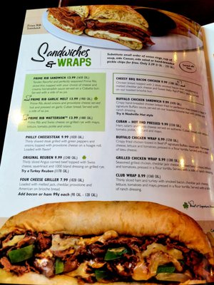 Menu photo 5 Beef 'O' Brady's Wesley Chapel, FL