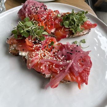 Lele Cake - Homemade Salted Salmon Toast - Coffee & Tea Near Me - Los Gatos, California