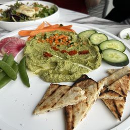 Hummus plate Hummus plate