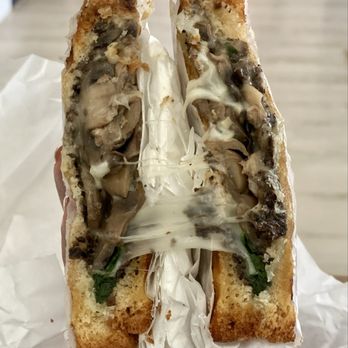 Lucia’s Craft Sandwich - Grilled Black Truffle & Mushroom - Breakfast & Brunch Near Me - Crockett, California Lucia’s Craft Sandwich - Grilled Black Truffle & Mushroom - Breakfast & Brunch Near Me - Crockett, California