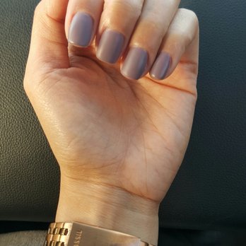 Luxury Nails - I have something wine color on and matte finish - Nail Salons Near Me - El Paso, Texas