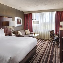 Enjoy our tastefully decorated, 1 King Bed room designed with your comfort in mind.