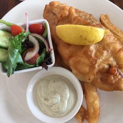 Breeze Cafe And Bar - Fish and chips.