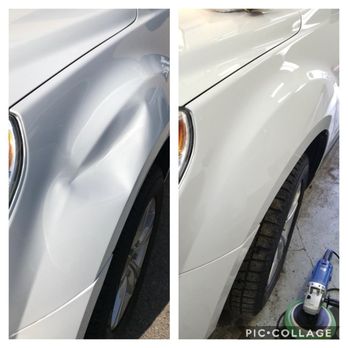 Dents by JK - Chevrolet Equinox Driver's fender - Mobile Dent Repair Near Me - Calgary, Alberta Dents by JK - Chevrolet Equinox Driver's fender - Mobile Dent Repair Near Me - Calgary, Alberta