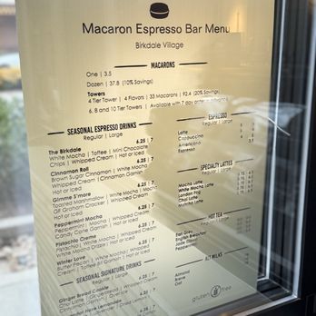 Macaron Espresso Bar - Menu - Coffee & Tea Near Me - Huntersville, North Carolina Macaron Espresso Bar - Menu - Coffee & Tea Near Me - Huntersville, North Carolina
