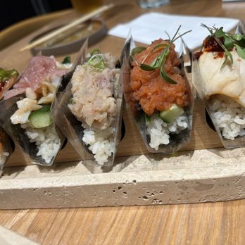 Hello Temaki - 5 Set Hand Roll again - Sushi Bars Near Me - Elk Grove, California Hello Temaki - 5 Set Hand Roll again - Sushi Bars Near Me - Elk Grove, California