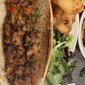 Veggie Galaxy - "Steak" & Cheese Sub* - Breakfast & Brunch Near Me - Cambridge, Massachusetts Veggie Galaxy - "Steak" & Cheese Sub* - Breakfast & Brunch Near Me - Cambridge, Massachusetts