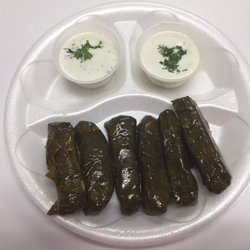 Chicago Style Gyros - Grape leaves