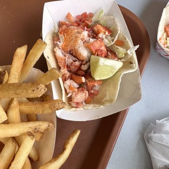 Cooke's Seafood - The Lobster Taco (1) - Seafood Near Me - Orleans, Massachusetts