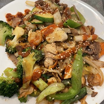 Chang's Mongolian Grill - Veggies and meats! Low carb/keto friendly sauces too - Chinese Near Me - Salem, Oregon Chang's Mongolian Grill - Veggies and meats! Low carb/keto friendly sauces too - Chinese Near Me - Salem, Oregon