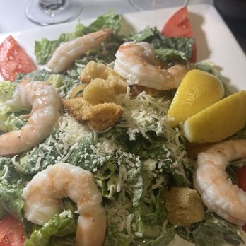 Burbank Smokehouse - Caesar Salad with fresh shrimp was very refreshing and delicious - Steakhouses Near Me - Burbank, California Burbank Smokehouse - Caesar Salad with fresh shrimp was very refreshing and delicious - Steakhouses Near Me - Burbank, California