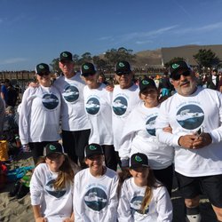 The Shirt Shak - At Cayucos wearing our CCL hats!