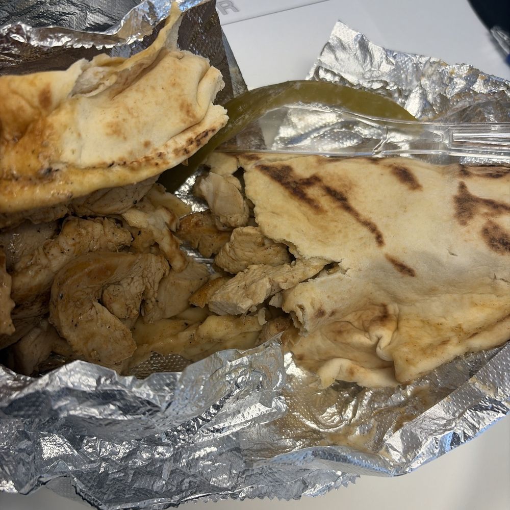 Mediterranean Grill House - Chicken schwarma pita - Mediterranean Near Me - Houston, Texas