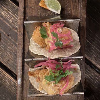 Doce Provisions - Shrimp Po' Boy Tacos - New American Near Me - Miami, Florida