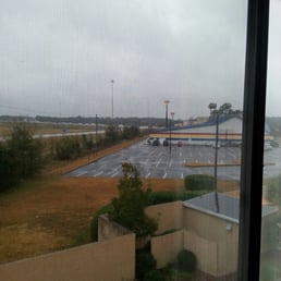 Great... the freeway and a Waffle House for a view...