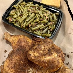 Mission BBQ - Chicken with green beans