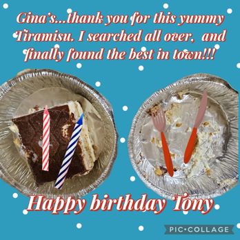 Gina's Italian Restaurant - Tiramisu - Italian Near Me - Arroyo Grande, California Gina's Italian Restaurant - Tiramisu - Italian Near Me - Arroyo Grande, California