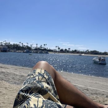 Bahia Resort Hotel - This is the life. Just loungin in a cabana less than 10 feet from my room. - San Diego, CA