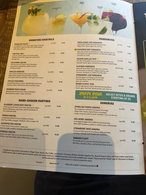 Menu photo 1 California Pizza Kitchen Long Beach, CA