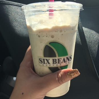 Six Beans Coffee - Sugar Free Vanilla Frappe. So good! - Coffee & Tea Near Me - Apple Valley, California Six Beans Coffee - Sugar Free Vanilla Frappe. So good! - Coffee & Tea Near Me - Apple Valley, California