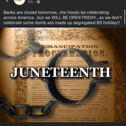 Cherokee Guns - An example of their racism and dismissal of juneteenth