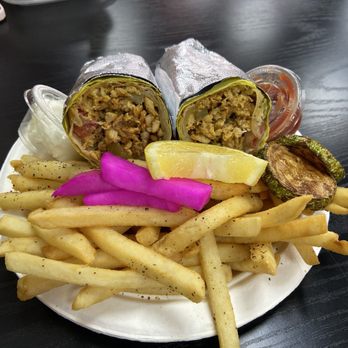 Toastyz Mediterranean Grill - CHICKEN SHAWARMA wrap - Mediterranean Near Me - Glendora, California