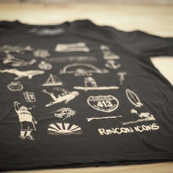 The Uncharted Studio - Rincon Icons tee. - Screen Printing/T-Shirt Printing Near Me - Rincon, Puerto Rico The Uncharted Studio - Rincon Icons tee. - Screen Printing/T-Shirt Printing Near Me - Rincon, Puerto Rico