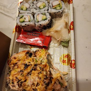 Fat Fish - BUTANE INFUSED VOLCANO AND CALIFORNIA ROLL. inedible. Waste of money. - Seafood Near Me - Washington, DC, District of Columbia Fat Fish - BUTANE INFUSED VOLCANO AND CALIFORNIA ROLL. inedible. Waste of money. - Seafood Near Me - Washington, DC, District of Columbia