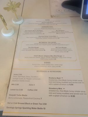 Menu photo 1 The Hive Orland, CA