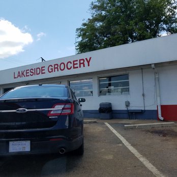 Lakeside Grocery - a car parked in front of the store - Grocery Near Me - Heth, Arkansas