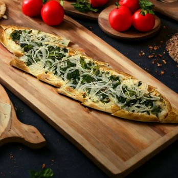 Burchak Pide - Spinach Onion Pide - Turkish Near Me - Brooklyn, New York
