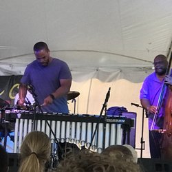 Ocean City Jazz Festival - Jazz Vibraphonist Warren Wolf with Duke Jazz own, Bassist John Brown & Saxophonist Brian E. Miller.