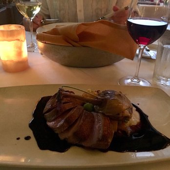 Bouchon - Duck breast conflict, Parfait!!! - French Near Me - Santa Barbara, California