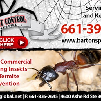 Barton's Pest Service - Ad powered by: YPC Media - Pest Control Near Me - Bakersfield, California