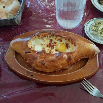 Shoti Bread House - Adjarli? Something like that. Cheese pie. - Georgian Near Me - Fair Lawn, New Jersey Shoti Bread House - Adjarli? Something like that. Cheese pie. - Georgian Near Me - Fair Lawn, New Jersey