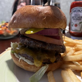 Col Mustard Bar & Grill - a hamburger and french fries - Pubs Near Me - Port Perry, Ontario Col Mustard Bar & Grill - a hamburger and french fries - Pubs Near Me - Port Perry, Ontario