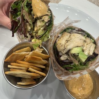 Pura Vida Miami - Cali chicken wrap - Breakfast & Brunch Near Me - Beverly Hills, California Pura Vida Miami - Cali chicken wrap - Breakfast & Brunch Near Me - Beverly Hills, California