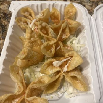 Ono Hawaiian BBQ - Crab Rangoon (6 pcs) - Hawaiian Near Me - Vista, California Ono Hawaiian BBQ - Crab Rangoon (6 pcs) - Hawaiian Near Me - Vista, California