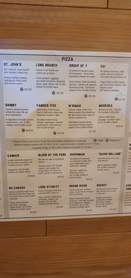 Menu photo 5 850 Degrees Pizzeria Etobicoke, ON