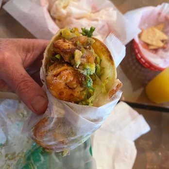 La Calaca Loca - Shrimp and Beef Burito - Mexican Near Me - Oakland, California La Calaca Loca - Shrimp and Beef Burito - Mexican Near Me - Oakland, California