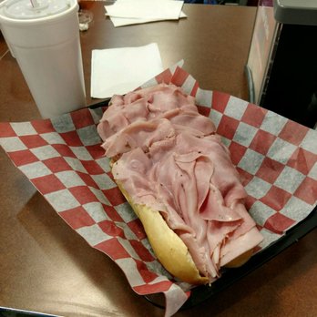 Philly Steaks - Ham & Cheese Hoggie so big Teen could not get her mouth around it! This pic gives an ok angle of that. - Cheesesteaks Near Me - Albuquerque, New Mexico