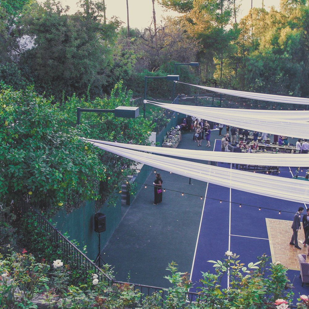 B-Spoke Events - Decked out tennis court, so gorgeous :) - Party & Event Planning Near Me B-Spoke Events - Decked out tennis court, so gorgeous :) - Party & Event Planning Near Me