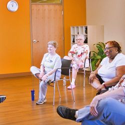 One Medical Primary Care Clinic - Greenway - An open space for Iora-facilitated classes and available for community events.