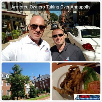 Armored Basement Waterproofing - Gary and Jay taking in some local culture. - Waterproofing Near Me - Fork, Maryland