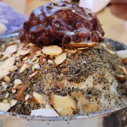 Snow City Cafe - Black sesame with almonds