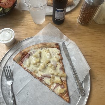 Fellini's Pizza - one slice of the Hawaiian - Pizza Near Me - Atlanta, Georgia Fellini's Pizza - one slice of the Hawaiian - Pizza Near Me - Atlanta, Georgia