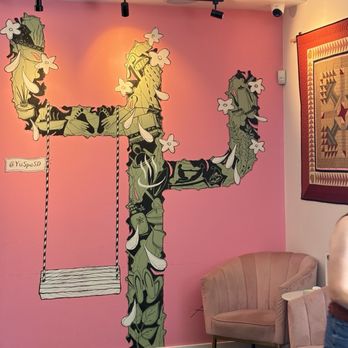 Yu Spa - This Beautiful Hand-painted Art piece is the signature of this spa - Day Spas Near Me - San Diego, California Yu Spa - This Beautiful Hand-painted Art piece is the signature of this spa - Day Spas Near Me - San Diego, California